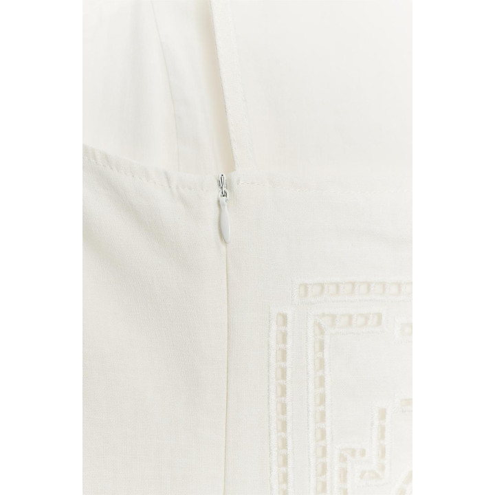 ПЛАТЬЕ С ВЫШИВКОЙ ИЗ ЛЬНА — ZW COLLECTION