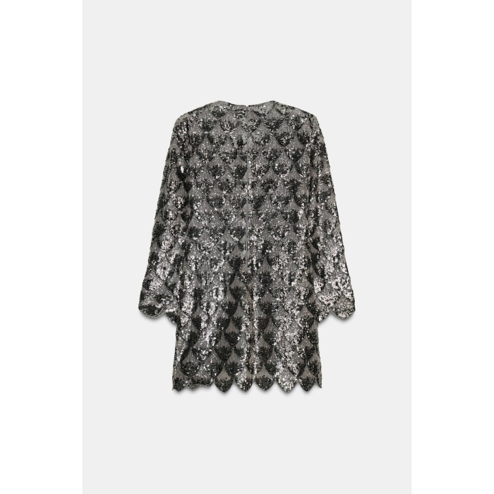 Платье с блестками zw collection