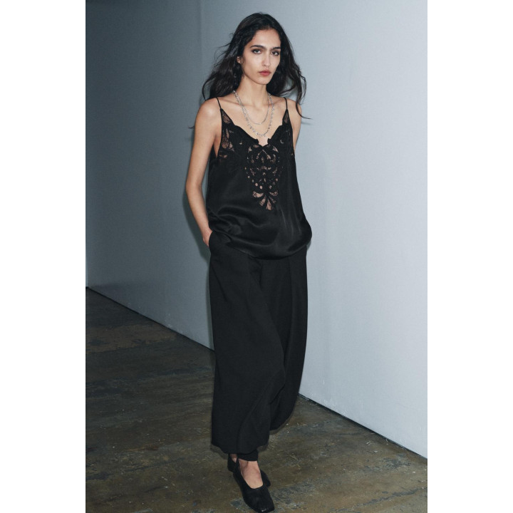 КРУЖЕВНОЙ ТОП — ZW COLLECTION