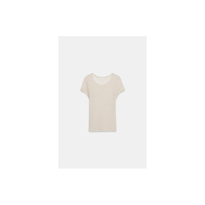 ФУТБОЛКА ИЗ ШЕРСТИ С КОРОТКИМ РУКАВОМ