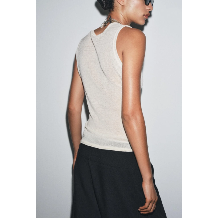 ТОП ИЗ ШЕРСТИ БЕЗ РУКАВОВ