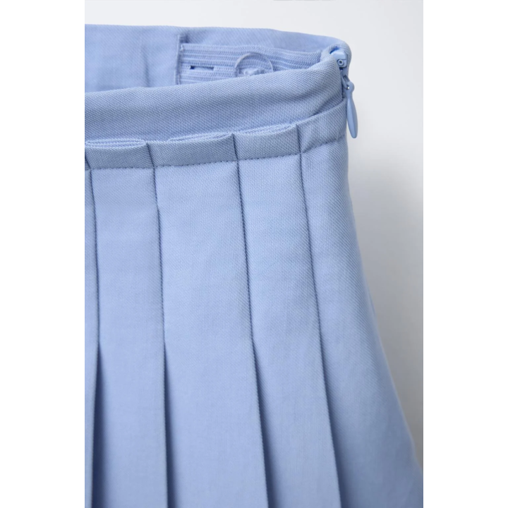 ЮБКА СТРУЯЩЕГОСЯ КРОЯ В СКЛАДКУ