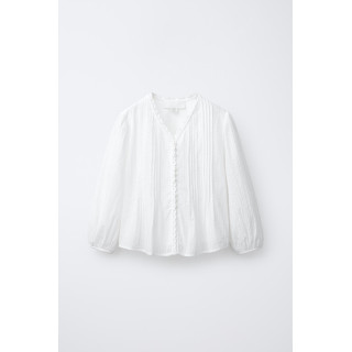 РУБАШКА В РОМАНТИЧЕСКОМ СТИЛЕ СО СБОРКАМИ