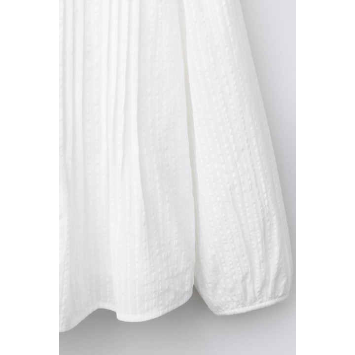 РУБАШКА В РОМАНТИЧЕСКОМ СТИЛЕ СО СБОРКАМИ