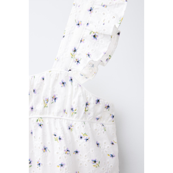 ПЛАТЬЕ С ВЫШИВКОЙ И ЦВЕТАМИ