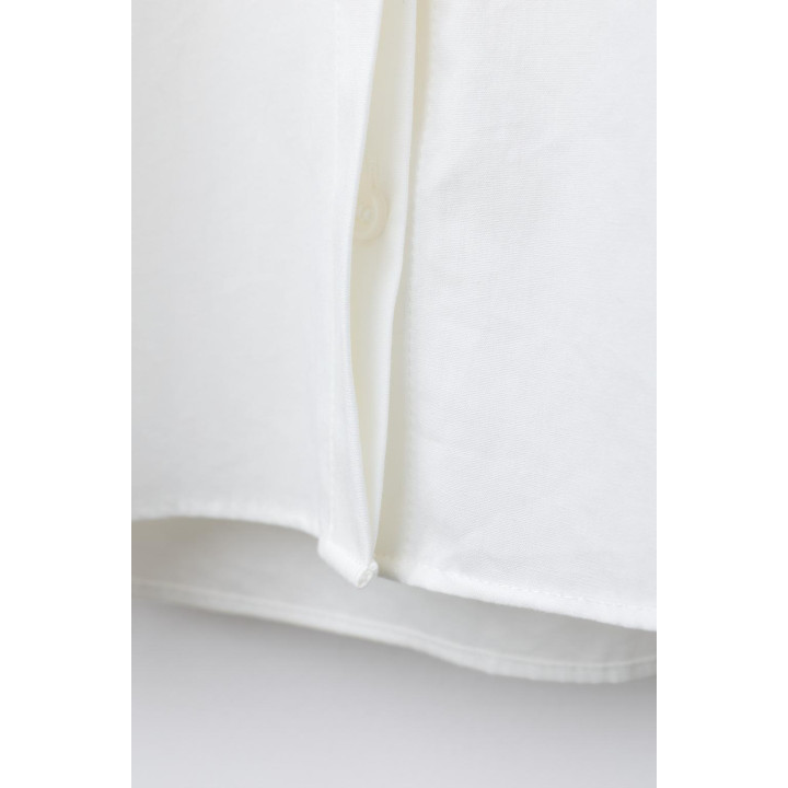 РУБАШКА С ВОРОТНИКОМ И СТРАЗАМИ