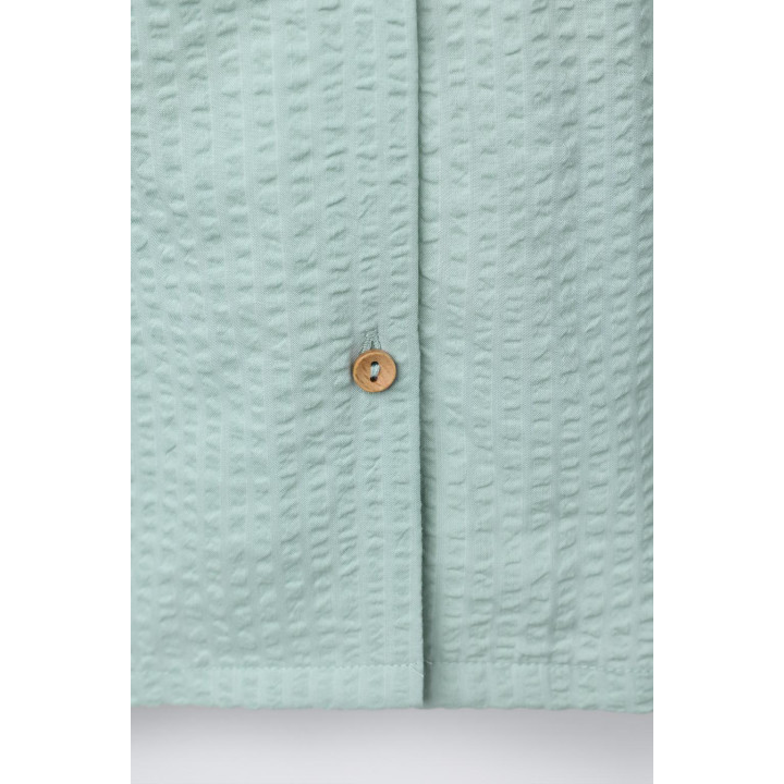 ПИЖАМА SEERSUCKER В ПОЛОСКУ ДЛЯ ДЕВОЧЕК 6-14 ЛЕТ