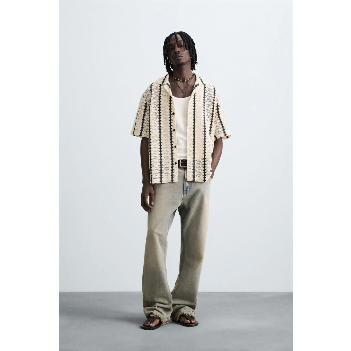 РУБАШКА ИЗ ТКАНИ КРОШЕ