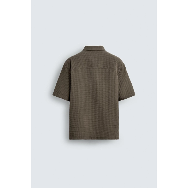 Поло с структурным узором