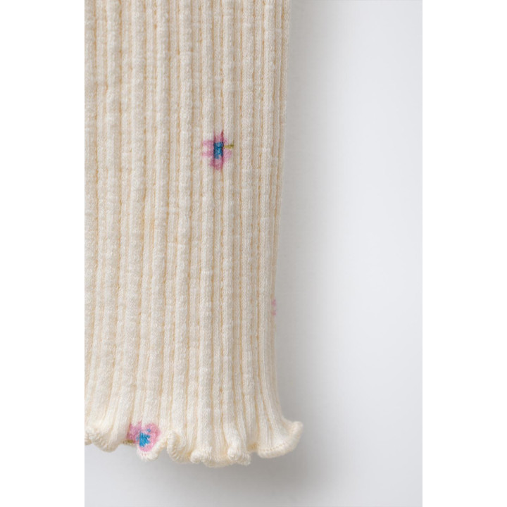 ЛЕГИНСЫ С ЦВЕТОЧНЫМ РИСУНКОМ