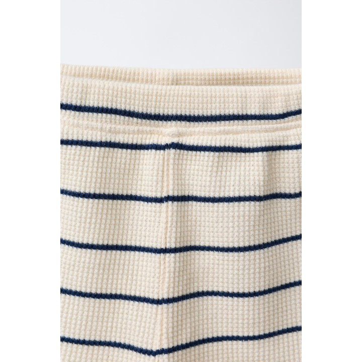 ВАФЕЛЬНЫЕ БЕРМУДЫ В ПОЛОСКУ