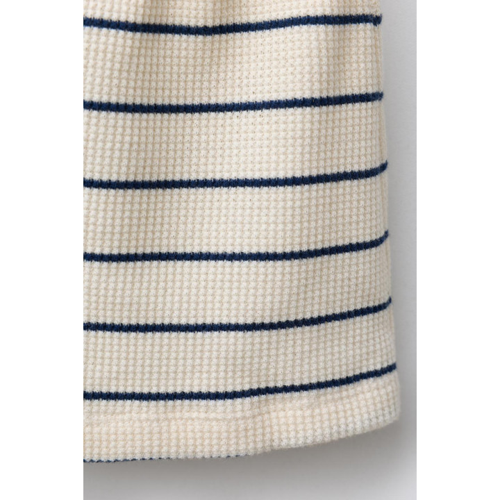 ВАФЕЛЬНЫЕ БЕРМУДЫ В ПОЛОСКУ