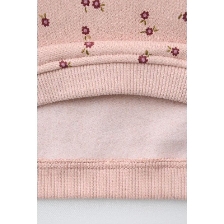 ТОЛСТОВКА С ЦВЕТОЧНЫМ ПРИНТОМ