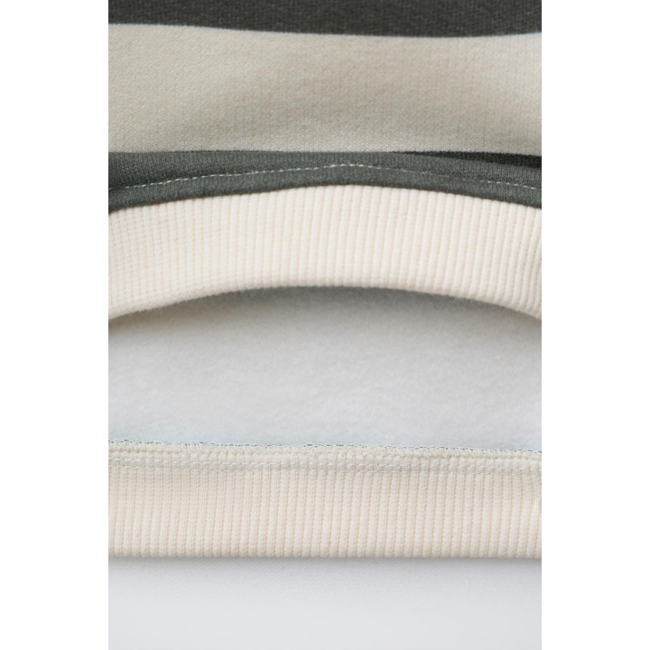 ТОЛСТОВКА В ПОЛОСКУ С НАШИВКОЙ «МЕДВЕДЬ»