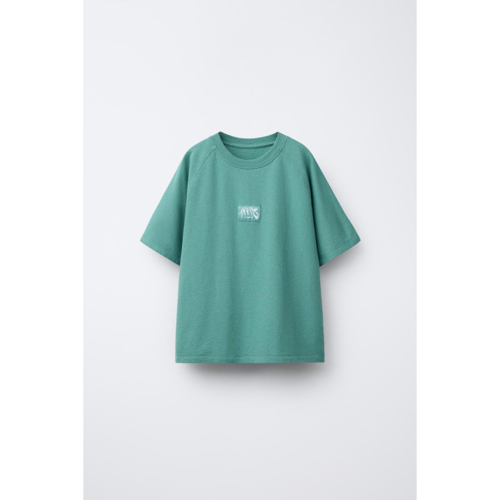 ФУТБОЛКА С ПРИНТОМ ГРАФФИТИ