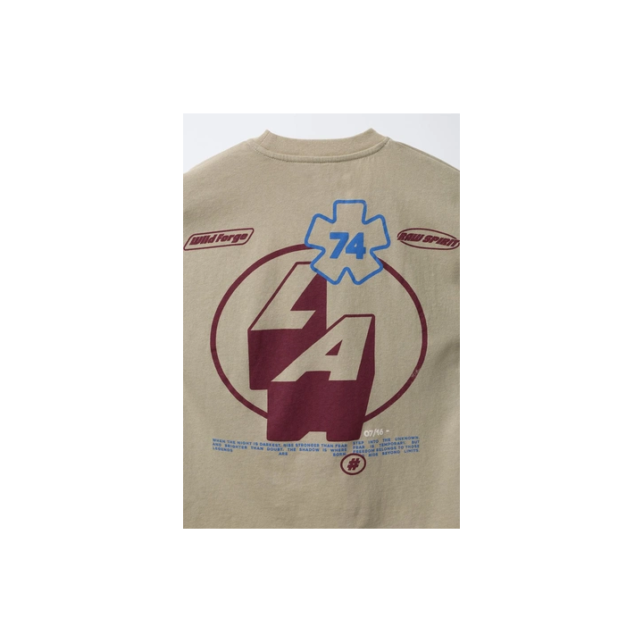 ФУТБОЛКА С ПРИНТОМ «RIDER» И ДВОЙНЫМИ РУКАВАМИ