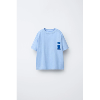 ФУТБОЛКА GARMENT DYE С ПРИНТОМ