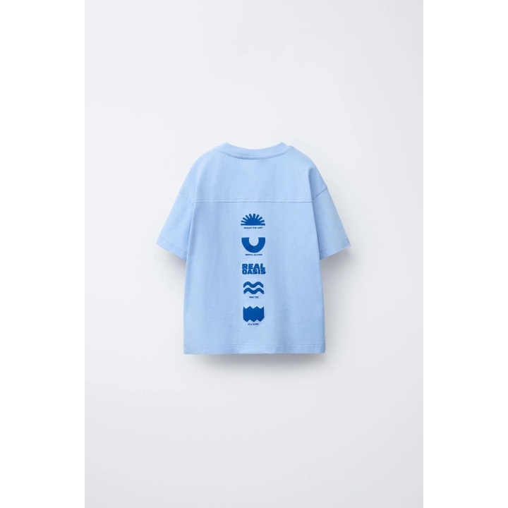 ФУТБОЛКА GARMENT DYE С ПРИНТОМ