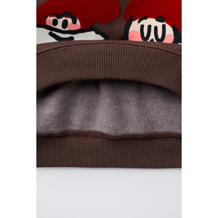 ТОЛСТОВКА «ДЕД МОРОЗ» С РЕЛЬЕФНЫМ ПРИНТОМ