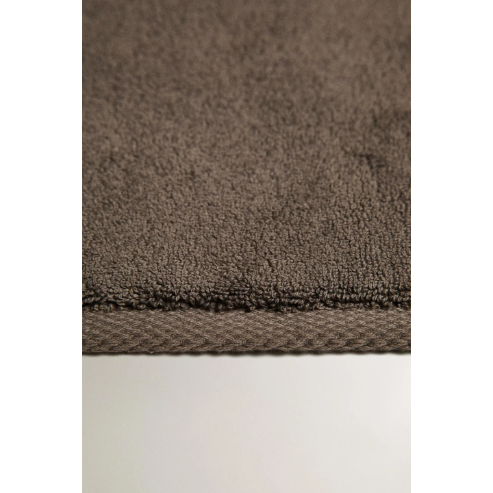 HIGH-WAIST CROSSOVER WAIST MOM FIT TRF DENIM BERMUDA SHORTS