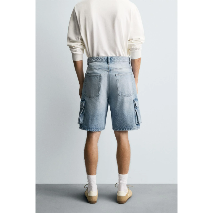 ДЖИНСОВЫЕ ШОРТЫ КАРГО