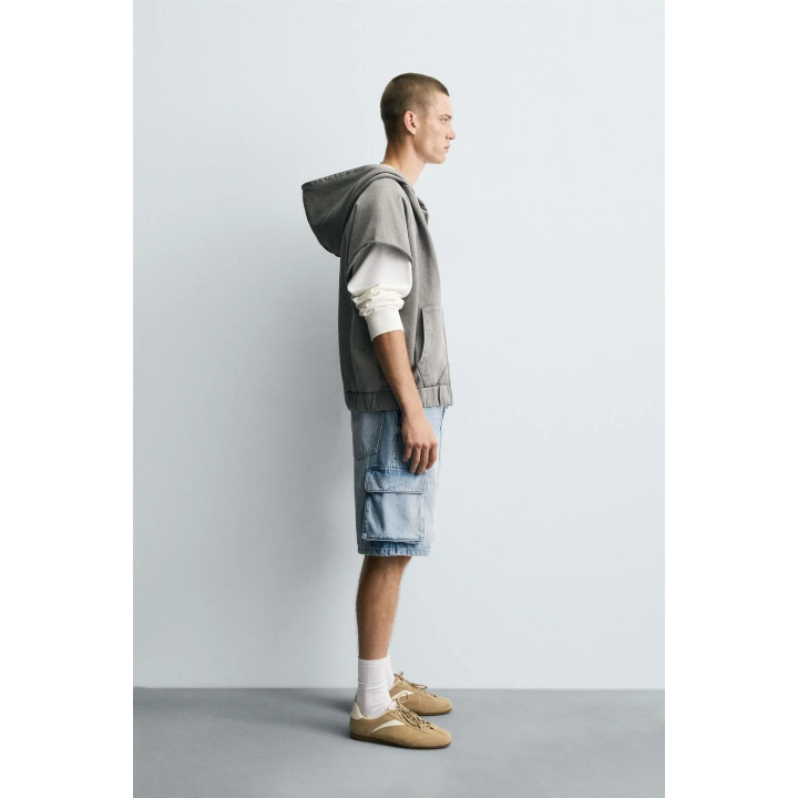 ДЖИНСОВЫЕ ШОРТЫ КАРГО