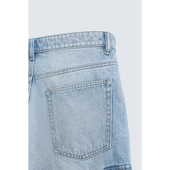 ДЖИНСОВЫЕ ШОРТЫ КАРГО