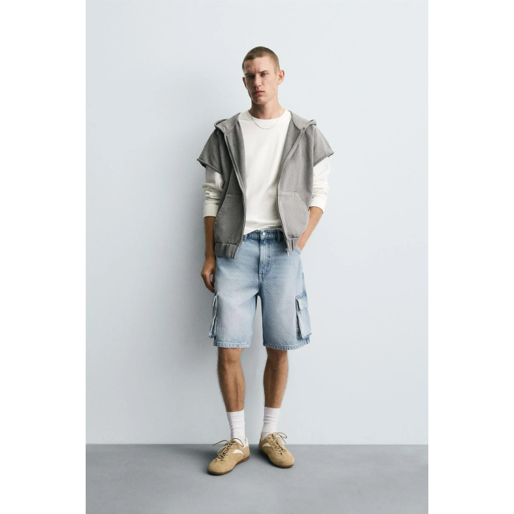 ДЖИНСОВЫЕ ШОРТЫ КАРГО