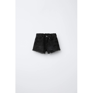 ДЖИНСОВЫЕ ШОРТЫ С РАЗРЕЗАМИ