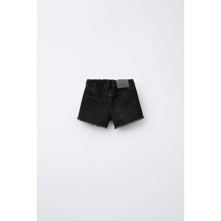 ДЖИНСОВЫЕ ШОРТЫ С РАЗРЕЗАМИ