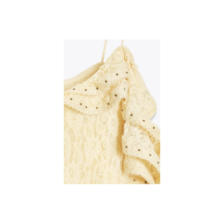 КРУЖЕВНОЕ ПЛАТЬЕ С ЗАКЛЕПКАМИ