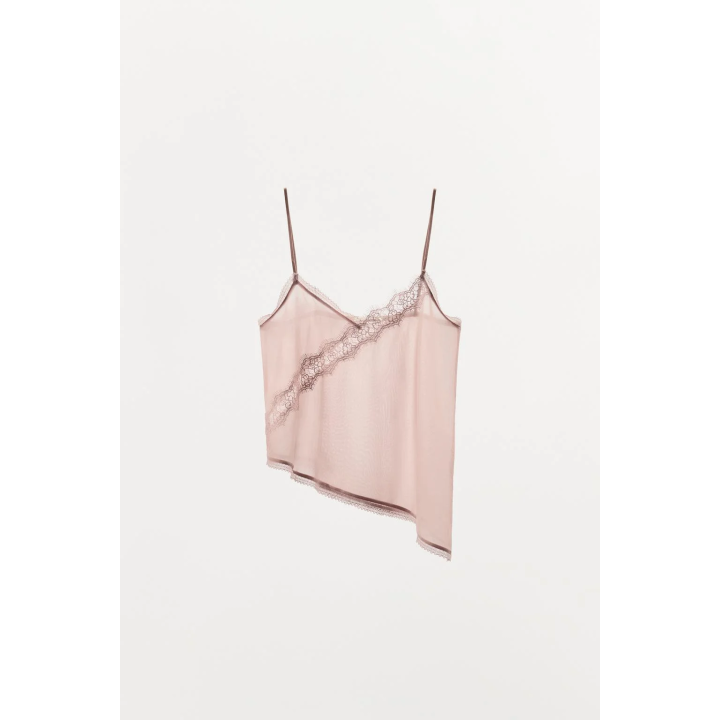 ТОП ИЗ ОРГАНЗЫ НА БРЕТЕЛЯХ