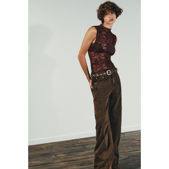 КРУЖЕВНОЙ ТОП