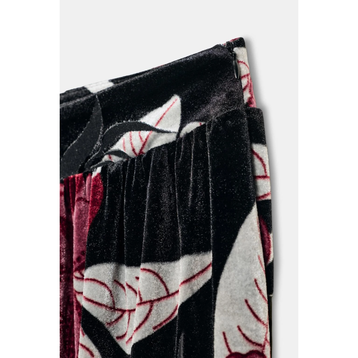 БАРХАТНЫЕ БРЮКИ-ШАРОВАРЫ