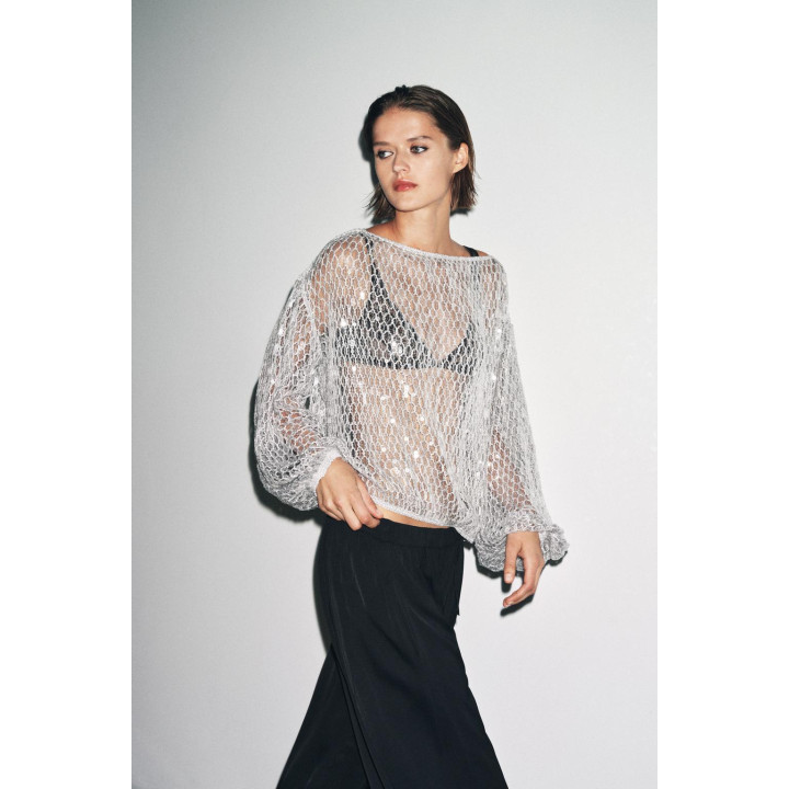 ТОП С ПАЙЕТКАМИ — ZW COLLECTION