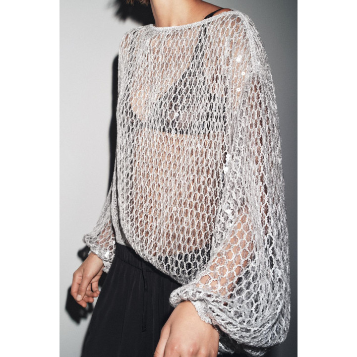 ТОП С ПАЙЕТКАМИ — ZW COLLECTION