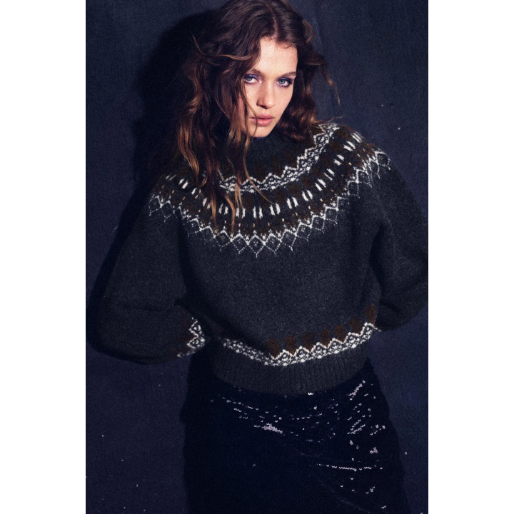 ДЛИННАЯ ЮБКА С ПАЙЕТКАМИ ZW COLLECTION