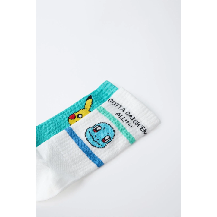 Носки 2 шт. с принтом пикачу покемон ™