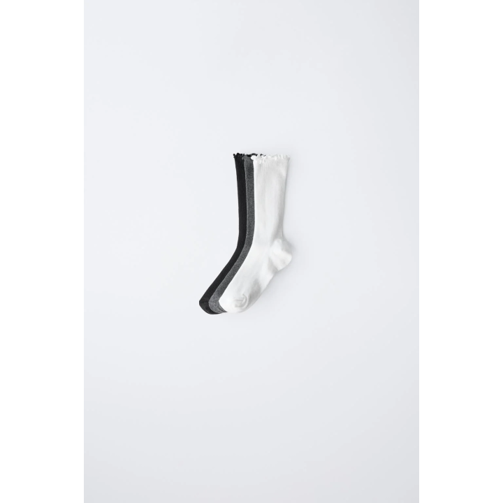 Набор из 3 пар полотенечных длинных носков