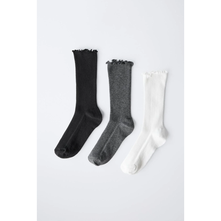 Набор из 3 пар полотенечных длинных носков