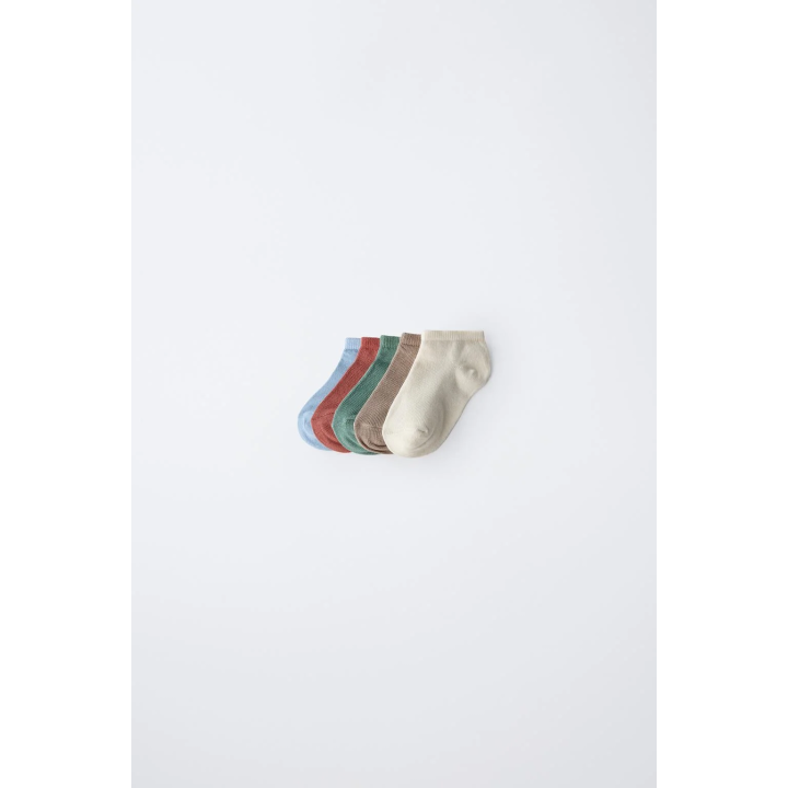 НАБОР ИЗ ПЯТИ ПАР КОРОТКИХ НОСКОВ