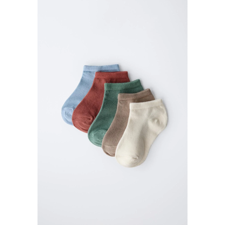 НАБОР ИЗ ПЯТИ ПАР КОРОТКИХ НОСКОВ