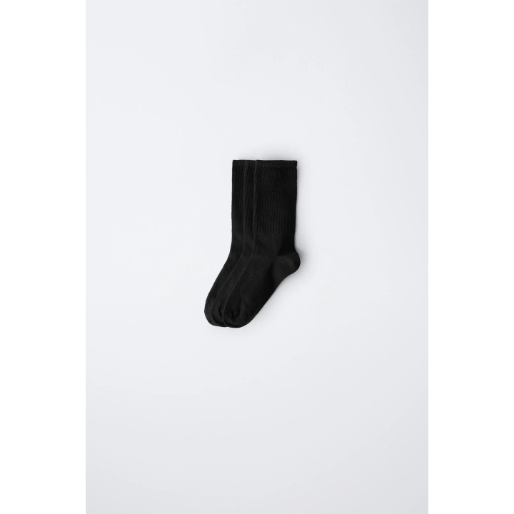 НАБОР ИЗ ТРЕХ ПАР СПОРТИВНЫХ ВЫСОКИХ НОСКОВ