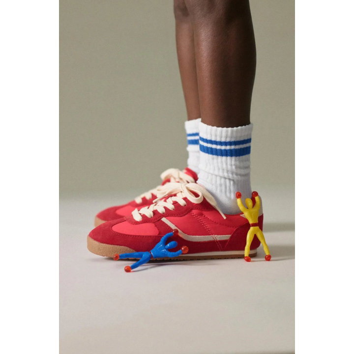 Набор из 3 пар полосатых длинных носков