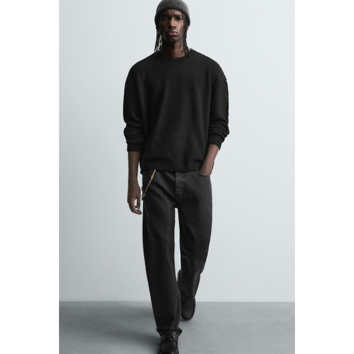 СВИТЕР С РЕЛЬЕФНЫМИ ШВАМИ