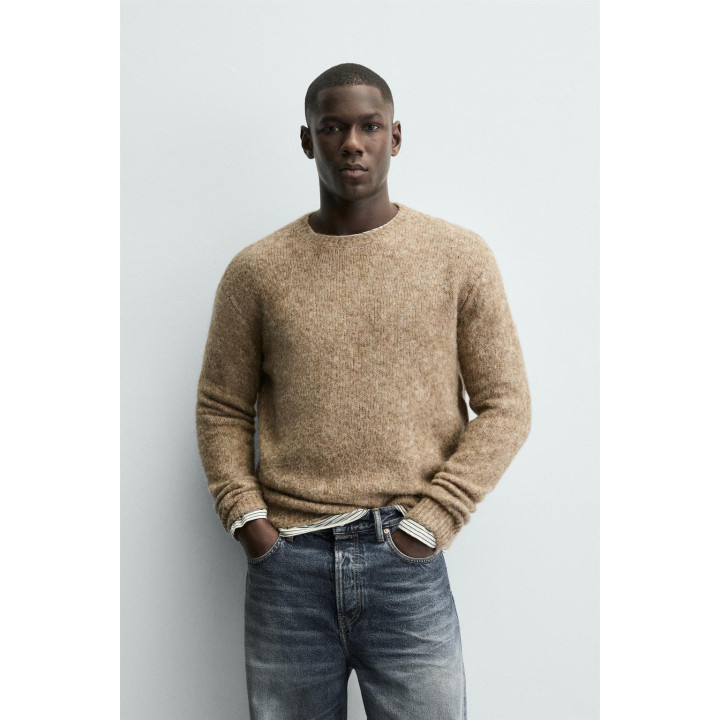 Текстурированный свитер из шерсти