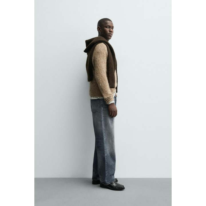 Текстурированный свитер из шерсти