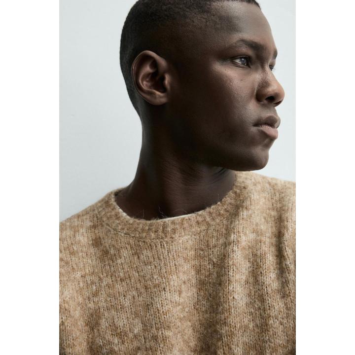 Текстурированный свитер из шерсти