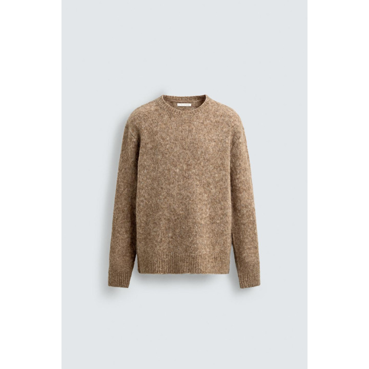 Текстурированный свитер из шерсти
