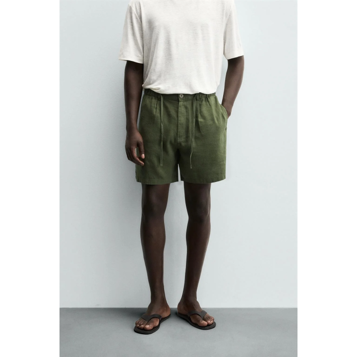 ШОРТЫ ИЗ ХЛОПКА И ЛЬНА